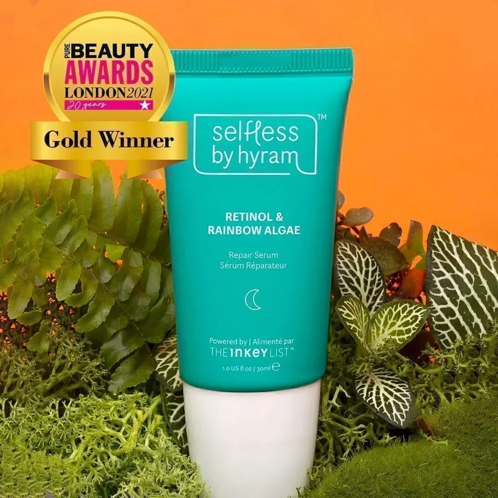 Retinol & Rainbow Algae Repair Serum by Selfless by Hyram, NIB, Full Size 1 floz